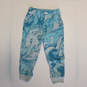 Cat & Jack Aqua Tie-Dye Joggers